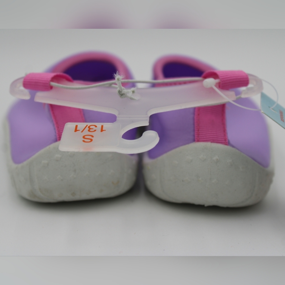 Cat & Jack Kids Slip-On Water Shoes — Purple, Size 13/1 (NWT) - Picture 5 of 6